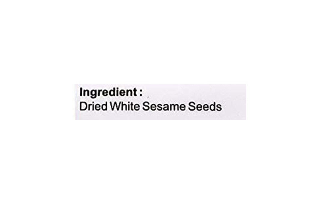 Jioo Organics Dried White Sesame Seeds (Safed Til)   Pack  100 grams